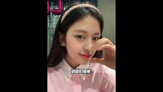 Ive Yujin now vs then #ahnyujin #ive