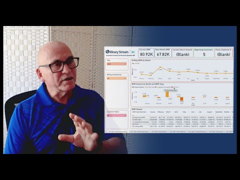 How to generate an MRR report using Dynamics 365 Business Central