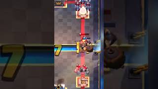 Super Miner Solo Wipeout! 💣🔥#clashroyale #rg #megaknight #superminer #golam #animation #shorts #cr
