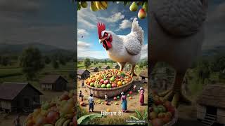 #magicchicken #funnyshorts #hindiyoutubeshorts #goldenegg #villagestory #desikahani #chickenvideo