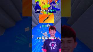 Do you like SPAZ? Use code RIZZER 😎 | #fortnite #quiz #trivia