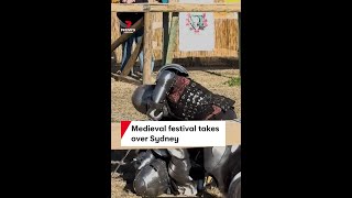 Medieval festival takes over Sydney