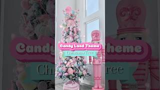 2024 Christmas Tree Decor (Candy Land)  #candy #candyland #christmasdecor #pink #sweets #sweettooth