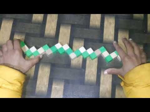 How to make snake cube.(hindi)