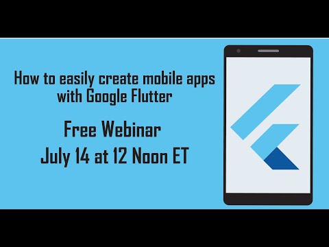 How to easily create mobile apps with Google Flutter