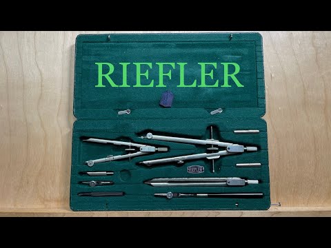 Review - Riefler SPG 2/3 Drafting Set w Rare “mini-me” compass