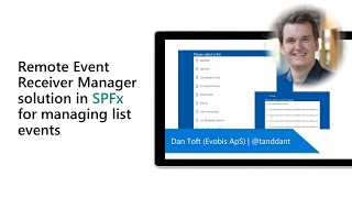 Remote Event Receiver Manager solution in SPFx for managing list events