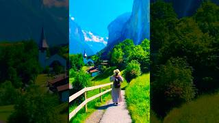HEAVEN IN THE WORLD #like #nature #skycolour #travel #amazingview #heaven #mountain #switzerland