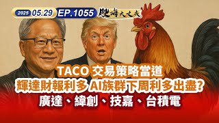 第1055集｜TACO 交易策略當道 輝達財報利多 AI族群下周利多出盡？ 廣達、緯創、技嘉、台積電 #台光電 #上品 ｜20250529｜陳建誠 分析師｜股海大丈夫