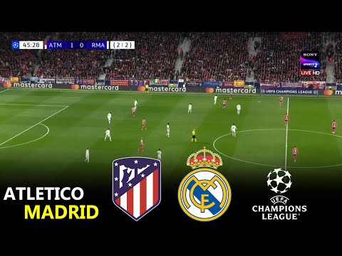 Atletico De Madrid vs Real Madrid l Uefa Champions League 2025 l eFootball pes 21 gameplay