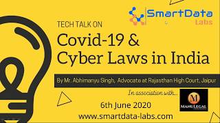 Free TechTalk on Covid-19 & CyberLaws in India