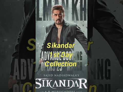 Sikandar 1st Day Box Office Collection