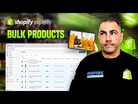 How to Bulk Edit Products on your Shopify Store / Bulk Editor And CSV Files