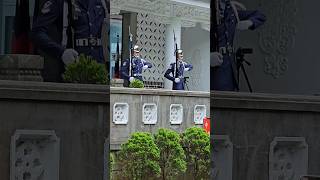 慈湖陵寢空軍儀隊禮兵下哨