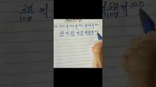PERCENTAGE % #maths #mathsbyzee  #percentage #mathszone #mathstricks #mathshorts #shortsyt #shorts