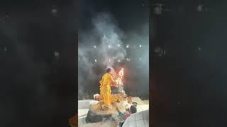 Ganga Aarti Viral Video Rishikesh   #viralshort #shorts_video  #viralshort #viralshorts