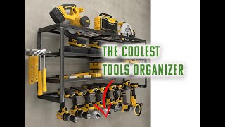 YYR 4 Layer Power Tool Organizer Wall Mount