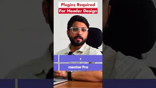 Custom Header Design in Wordpress Website #wordpress #elementor #header