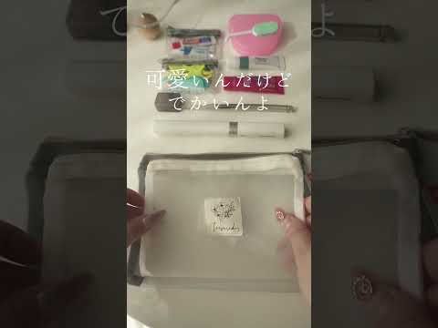 大好きなポーチ壊れた…。ショックだけど可愛いやつ見つけたから変えていくよ。生活音asmr DAISO
