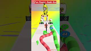 Fun Monster Snake Game 👾 #snakegame #shorts #funnyvideo #fyp
