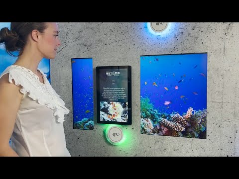 Personalized content triggering using XR-2 RFID drivers | Sea Aquarium application