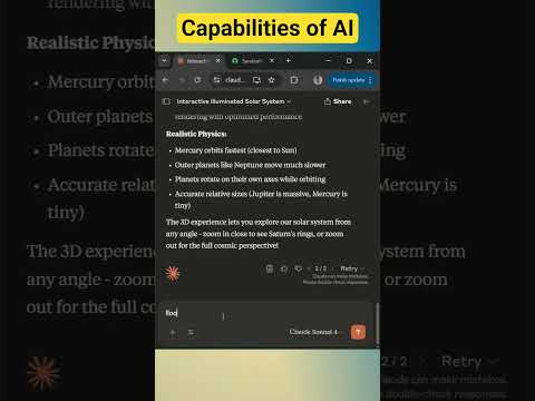 Capabilities of AI