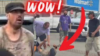 Walmart Mass Stabbing: Armed Citizen Confronts Attacker on Video!