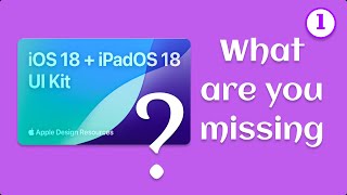 📱 Figma iOS App: How to Use “iOS 18 UI Kit” – Beginners Project