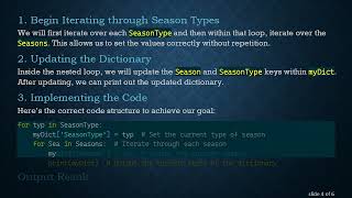 How to Efficiently Iterate into a List in a Dictionary with Python