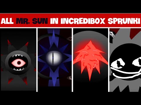 Incredibox Sprunki | ALL MR. SUN in random different mods