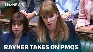 Angela Rayner leads PMQs amid government welfare rebellion | ITV News