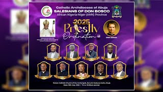 𝟐𝟎𝟐𝟓 𝐏𝐫𝐢𝐞𝐬𝐭𝐥𝐲 𝐎𝐫𝐝𝐢𝐧𝐚𝐭𝐢𝐨𝐧 @Catholic Church of the Archangels, Durumi-Gaduwa, Abuja.