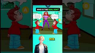 who is the real son #riddlejourney #funny #animation #puzzle #puzzlegames #brainteaser #braingame