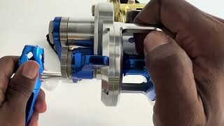 Katyusha Fishing Jigging Reel Gear Positions