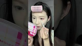 单眼皮 | ins韩系姐感妆容谁画谁美！ #素之然雷达双眼皮贴#妆教#单眼皮妆容#妆容分享#韩系妆容教程