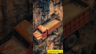 Ek Zor Ka Dhakka Aur Truck Gir Gaya! 😲🚛 | Shocking Training Fail"#shortvideo #facts