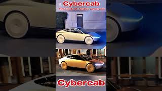 BREAKING: Here is the first look at Tesla's Cybercab.ITLOOKS SICK IN PERSON! #tesla #elonmusk #all