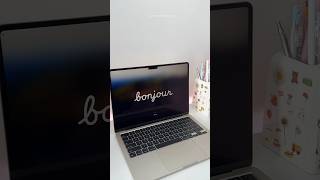 MacBook Air M2 aesthetic asmr unboxing 👩‍💻 #applemacbook #laptopunboxing #appletech #applelaptop