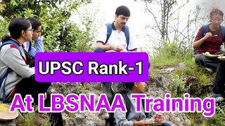 UPSC Rank-1 at IAS Training At LBSNAA @KalyanBharatsIAS