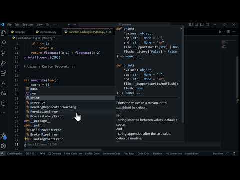 Function Caching in Python
