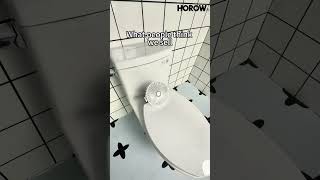 The Secret to a Better & Clean Bathroom? A HOROW T38 Smart BIdet Toilet #toilet #bathroom #shorts