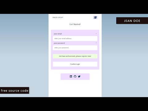 How To Make a Website Login Form Using HTML & CSS Only Step By Step