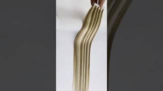 P color tape in hair extensions #hairextensions #naturalhair #remyhair #hairsalon #hairstyle