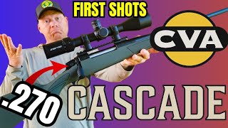 Dead-Accurate or Total DUD? My 1st Time Shooting CVA Cascade .270 Win
