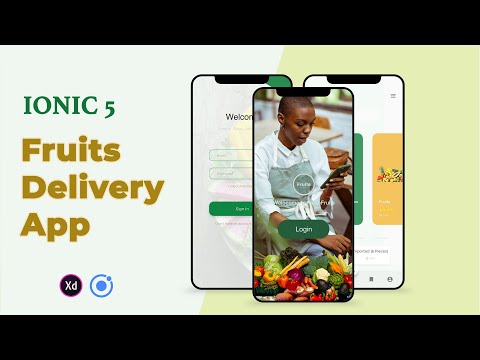 IONIC 5 DELIVERY APP Tutorial