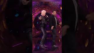 K-pop singer does Korean heart with #SalmanKhan on #BiggBoss 🫰 #aoora