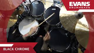 Escuchá cómo suenan los Evans Drumheads / Lucas Allera