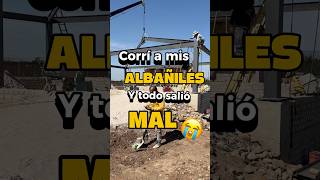 The architect ran the bricklayers away and this happened! 😱😡#parati #architect #viral #humor #com...