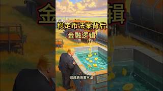 稳定币真能救美债？揭秘美元加密布局背后的金融逻辑 #美国股市 #投資心法 #美债危机 #股票分析 #美股投資 #关税战