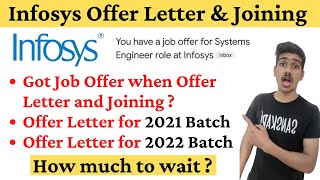 Infosys Offer Letter & Joining 2022 Batch | Infosys Job Offer | Infosys Offer Letter for 2022 Batch